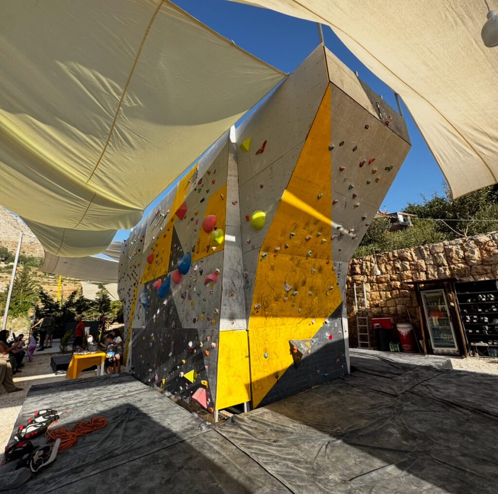 Overhang Climbing Gym